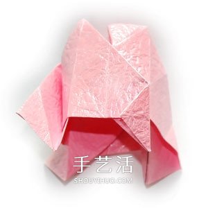 好看紙玫瑰的詳細(xì)疊法 手工玫瑰花怎么折圖解 -  rpnrmr.com