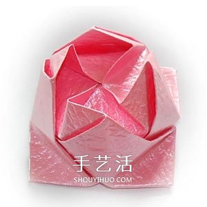 好看紙玫瑰的詳細(xì)疊法 手工玫瑰花怎么折圖解 -  rpnrmr.com