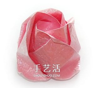 好看紙玫瑰的詳細(xì)疊法 手工玫瑰花怎么折圖解 -  rpnrmr.com