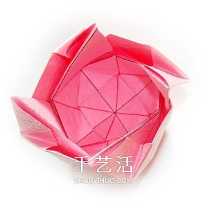 好看紙玫瑰的詳細(xì)疊法 手工玫瑰花怎么折圖解 -  rpnrmr.com