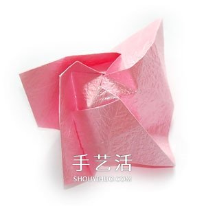 好看紙玫瑰的詳細(xì)疊法 手工玫瑰花怎么折圖解 -  rpnrmr.com