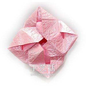 好看紙玫瑰的詳細(xì)疊法 手工玫瑰花怎么折圖解 -  rpnrmr.com