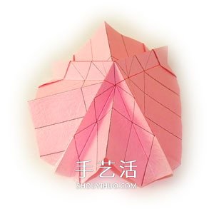 好看紙玫瑰的詳細(xì)疊法 手工玫瑰花怎么折圖解 -  rpnrmr.com