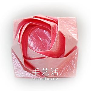 好看紙玫瑰的詳細(xì)疊法 手工玫瑰花怎么折圖解 -  rpnrmr.com