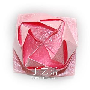 好看紙玫瑰的詳細(xì)疊法 手工玫瑰花怎么折圖解 -  rpnrmr.com