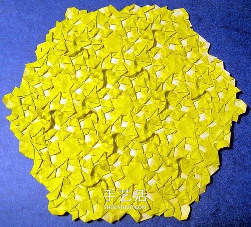 漂亮的平面折紙藝術(shù) 精美平面紙花的折法圖解 -  rpnrmr.com