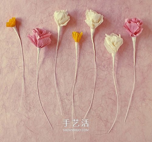 折紙皺紋紙玫瑰花的折法圖解 簡(jiǎn)單又漂亮！ -  rpnrmr.com