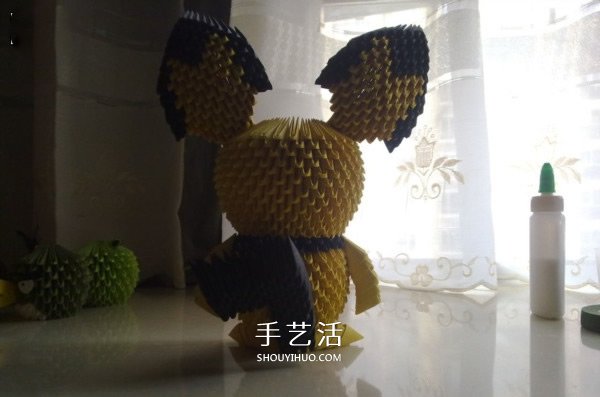 三角插皮卡丘的做法 三角插制作皮卡丘插法 -  rpnrmr.com