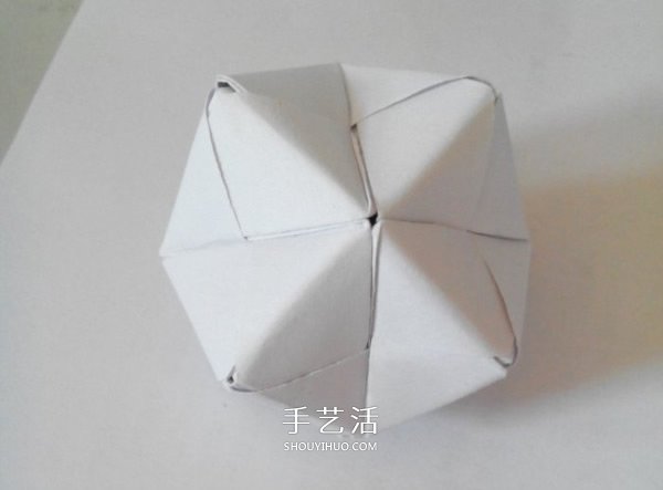多面立方體的折法圖解 折紙立方體的步驟圖 -  rpnrmr.com