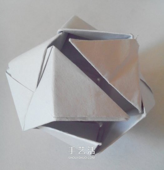 多面立方體的折法圖解 折紙立方體的步驟圖 -  rpnrmr.com