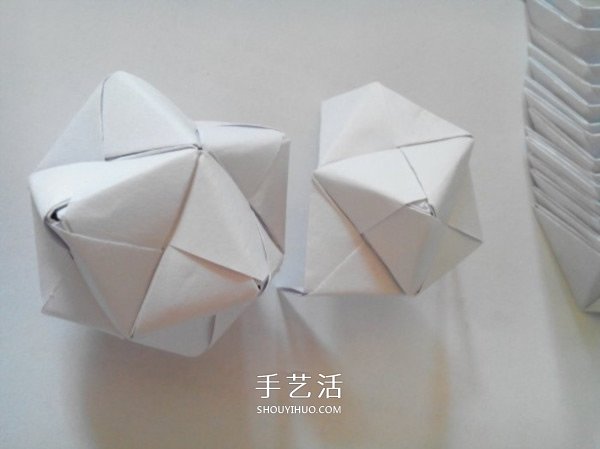 多面立方體的折法圖解 折紙立方體的步驟圖 -  rpnrmr.com