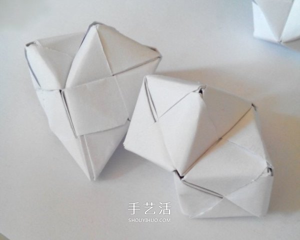 多面立方體的折法圖解 折紙立方體的步驟圖 -  rpnrmr.com