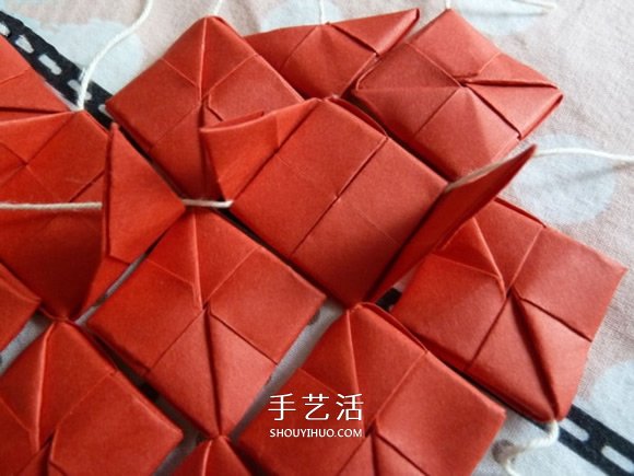 線穿浪漫愛(ài)心的折法 創(chuàng)意情人節(jié)愛(ài)心折紙圖解 -  rpnrmr.com