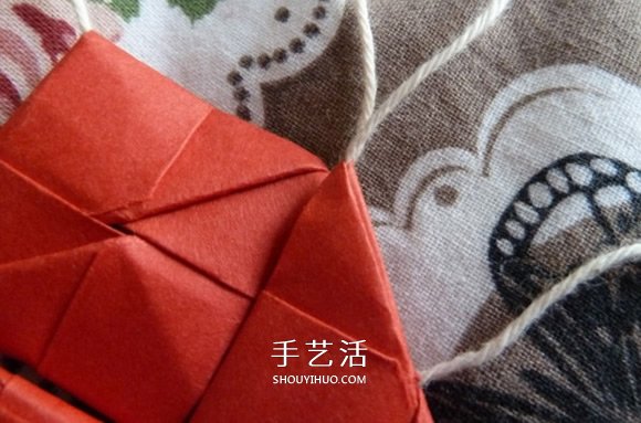 線穿浪漫愛(ài)心的折法 創(chuàng)意情人節(jié)愛(ài)心折紙圖解 -  rpnrmr.com