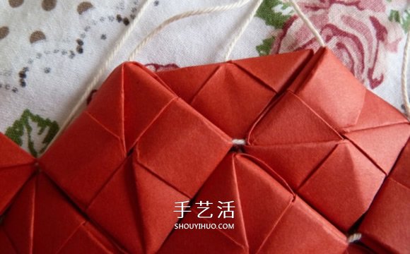 線穿浪漫愛(ài)心的折法 創(chuàng)意情人節(jié)愛(ài)心折紙圖解 -  rpnrmr.com