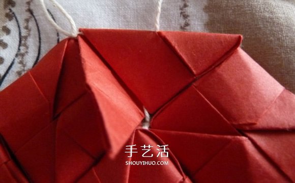 線穿浪漫愛(ài)心的折法 創(chuàng)意情人節(jié)愛(ài)心折紙圖解 -  rpnrmr.com