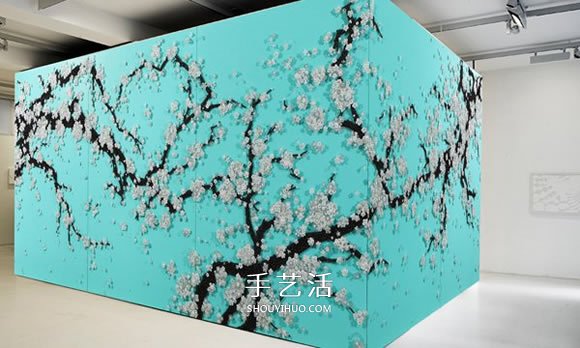 復(fù)雜且有詩(shī)意 利用扣子和釘子DIY制作創(chuàng)意畫(huà) -  rpnrmr.com