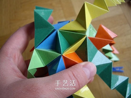 紙球的折法步驟圖片 折紙彩球的詳細(xì)步驟圖 -  rpnrmr.com