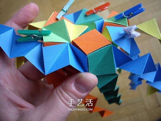 紙球的折法步驟圖片 折紙彩球的詳細(xì)步驟圖 -  rpnrmr.com