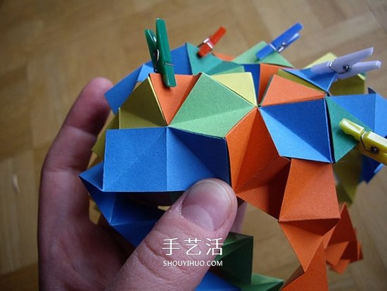 紙球的折法步驟圖片 折紙彩球的詳細(xì)步驟圖 -  rpnrmr.com