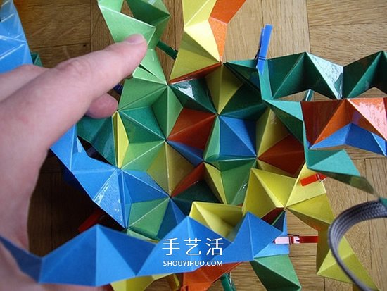 紙球的折法步驟圖片 折紙彩球的詳細(xì)步驟圖 -  rpnrmr.com