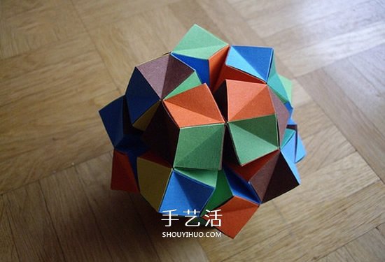 紙球的折法步驟圖片 折紙彩球的詳細(xì)步驟圖 -  rpnrmr.com