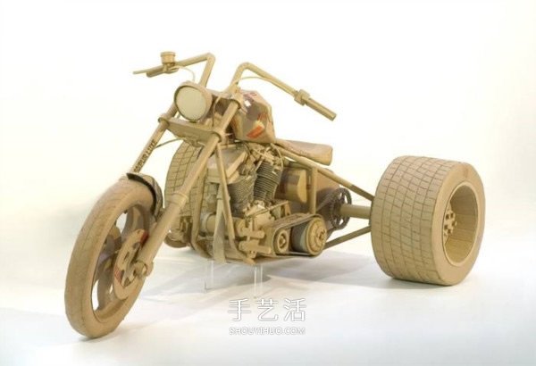 廢紙箱變廢為寶DIY 瓦楞紙做車輛模型圖片 -  rpnrmr.com