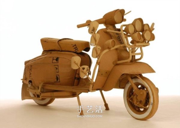 廢紙箱變廢為寶DIY 瓦楞紙做車輛模型圖片 -  rpnrmr.com