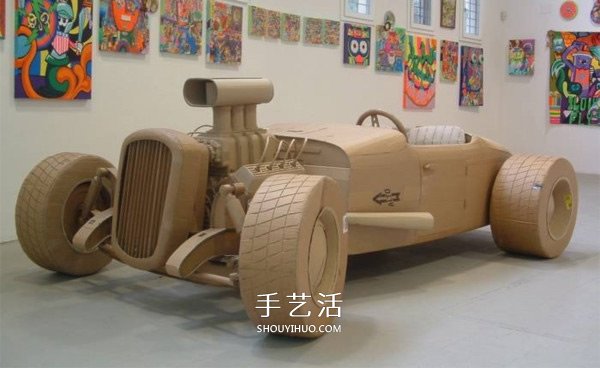 廢紙箱變廢為寶DIY 瓦楞紙做車輛模型圖片 -  rpnrmr.com