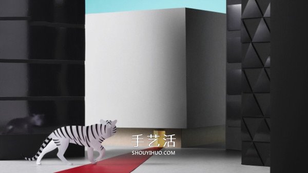 清新剪紙雕塑作品 帶你進(jìn)入有趣的紙之世界 -  rpnrmr.com