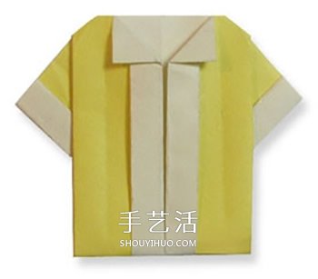 兒童短袖襯衫的折法 簡單夏天襯衫折紙圖解 -  rpnrmr.com