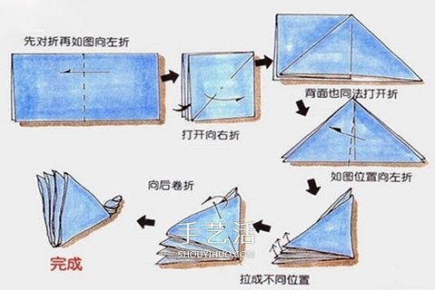 餐巾折大雁的方法圖解 簡單餐巾大雁的折法 -  rpnrmr.com