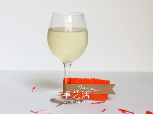 自制酒杯標(biāo)簽的方法 簡單裝飾讓氣氛更有情調(diào) -  rpnrmr.com