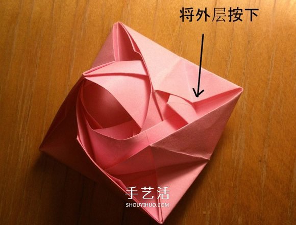 玫瑰花的折法簡(jiǎn)單易學(xué) 簡(jiǎn)單好看玫瑰花折紙 -  rpnrmr.com