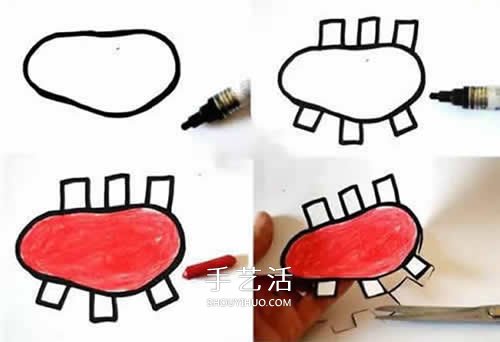 大嘴怪怎么做的教程 兒童手工制作大嘴怪大全 -  rpnrmr.com