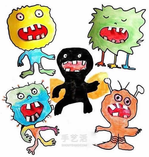 大嘴怪怎么做的教程 兒童手工制作大嘴怪大全 -  rpnrmr.com