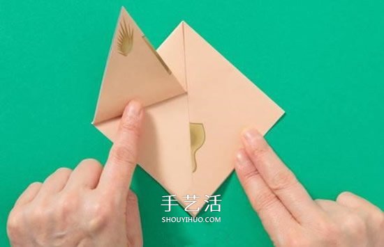 兔子手偶的折紙方法 簡易手偶兔的折法圖解 -  rpnrmr.com