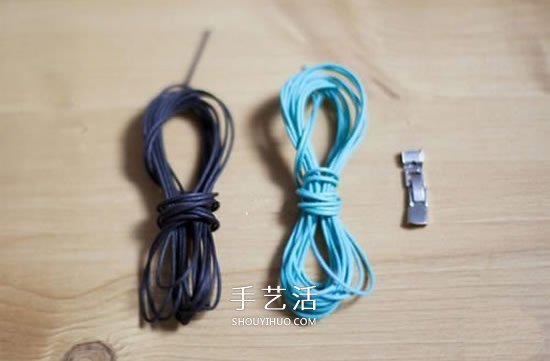 四股繩手鏈編法圖解 四根繩子編手鏈的教程 -  rpnrmr.com