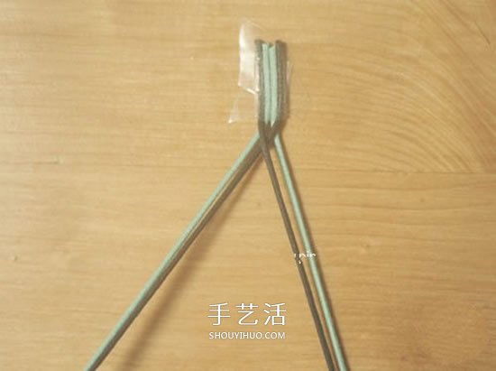 四股繩手鏈編法圖解 四根繩子編手鏈的教程 -  rpnrmr.com
