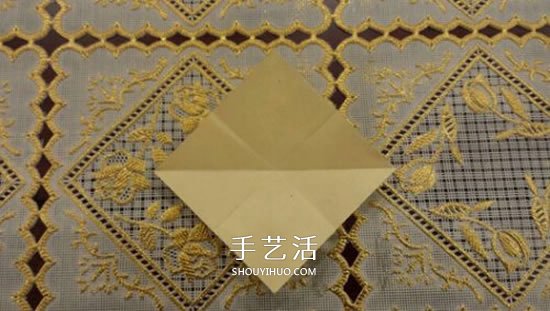 漂亮立體雨傘折紙圖解 紙雨傘的折法步驟圖 -  rpnrmr.com
