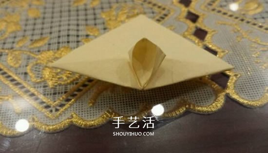 漂亮立體雨傘折紙圖解 紙雨傘的折法步驟圖 -  rpnrmr.com