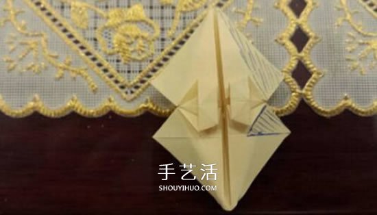 漂亮立體雨傘折紙圖解 紙雨傘的折法步驟圖 -  rpnrmr.com