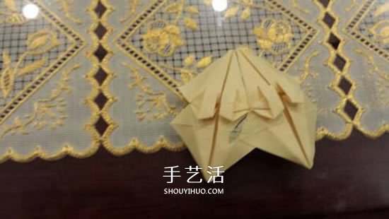 漂亮立體雨傘折紙圖解 紙雨傘的折法步驟圖 -  rpnrmr.com