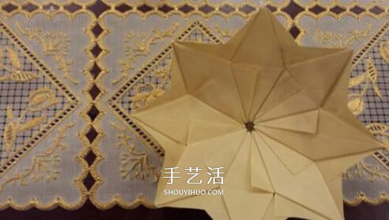 漂亮立體雨傘折紙圖解 紙雨傘的折法步驟圖 -  rpnrmr.com