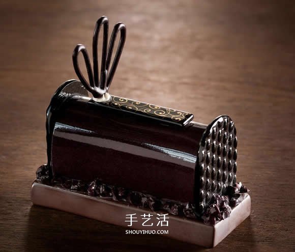 精致宛如高級法式甜點 陶瓷玻璃工藝品模型圖片 -  rpnrmr.com