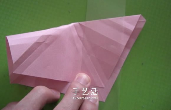 福山玫瑰折法圖解教程 清晰大圖福山玫瑰折紙 -  rpnrmr.com