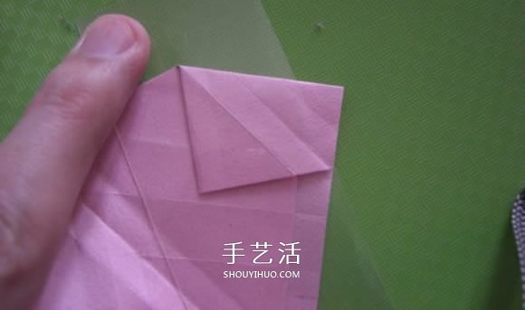福山玫瑰折法圖解教程 清晰大圖福山玫瑰折紙 -  rpnrmr.com