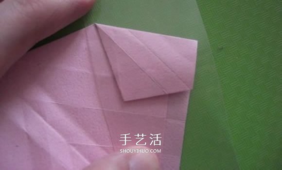 福山玫瑰折法圖解教程 清晰大圖福山玫瑰折紙 -  rpnrmr.com