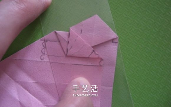 福山玫瑰折法圖解教程 清晰大圖福山玫瑰折紙 -  rpnrmr.com