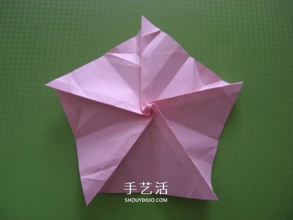福山玫瑰折法圖解教程 清晰大圖福山玫瑰折紙 -  rpnrmr.com